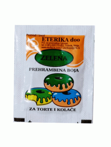 Boja 3g zelena