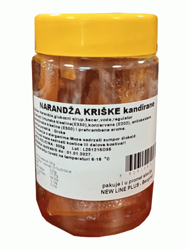 Kandirana narandža kriške