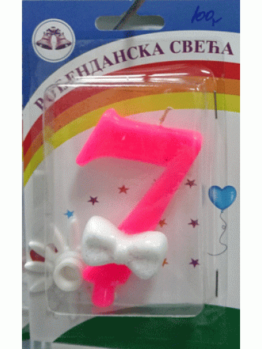 Svećica aplikacija mašna 7