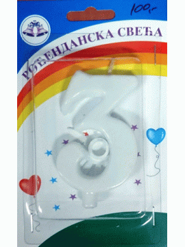 Svećica bela 3
