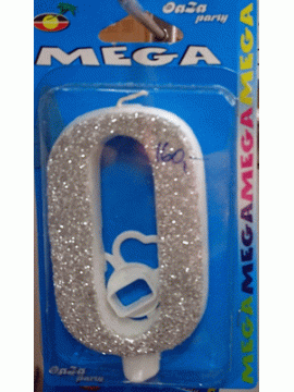 Svećica mega srebro 0