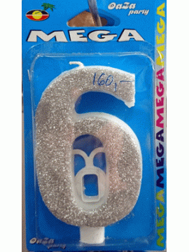 Svećica mega srebro 6
