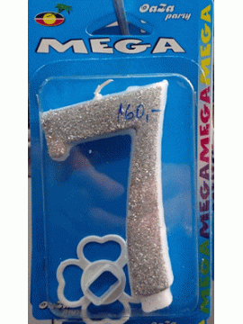 Svećica mega srebro 7