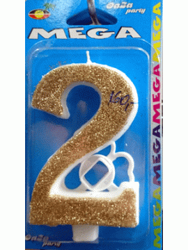 Svećica mega zlato 2