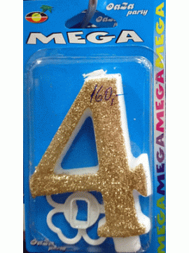 Svećica mega zlato 4