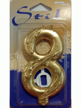 Svećica stil zlato 8