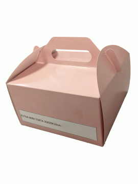 Kutija mini torta 20x20x10 roze
